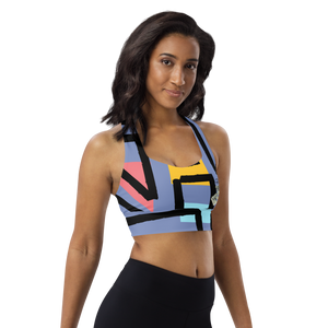 Longline sports bra