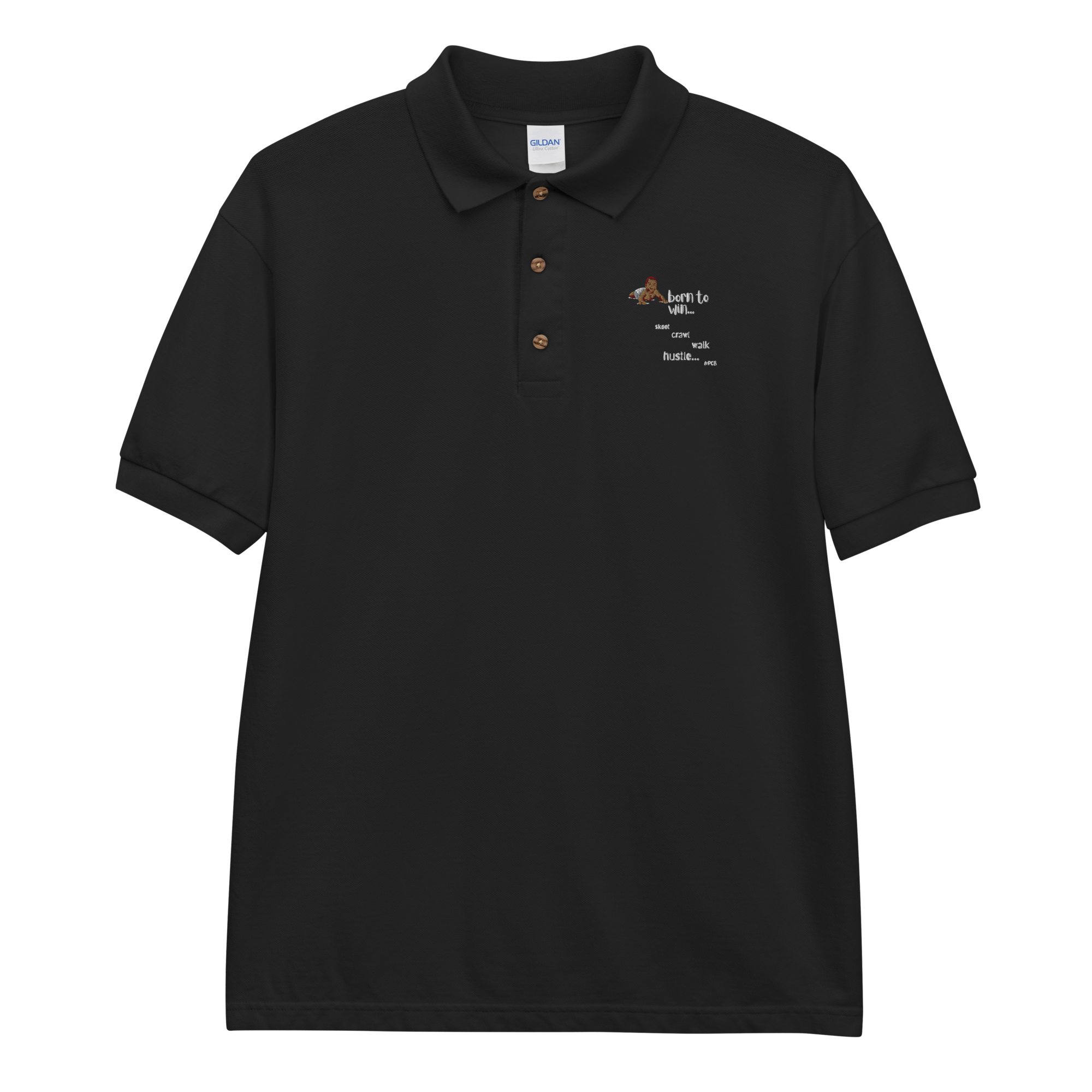 Embroidered Polo Shirt