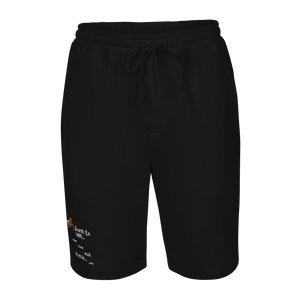 Men's fleece shorts