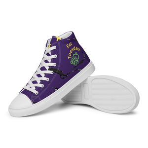 Men’s high top canvas shoes