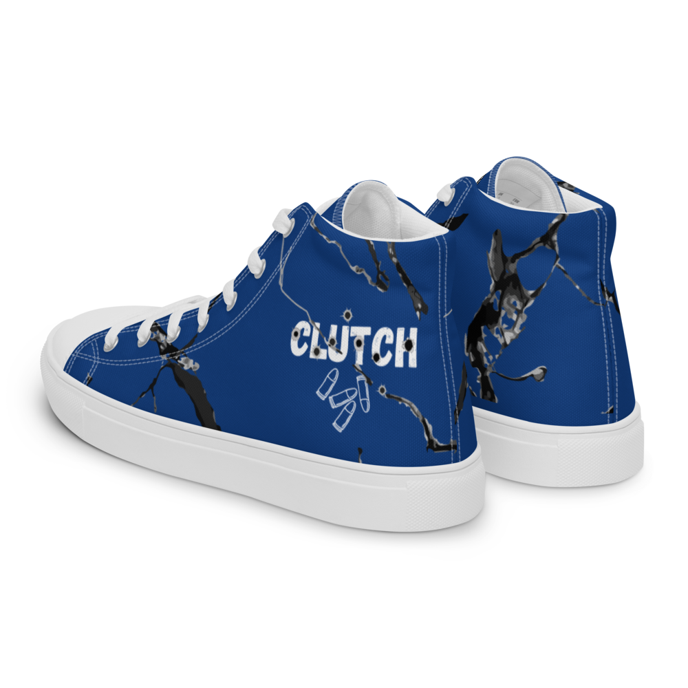 Men’s high top canvas shoes