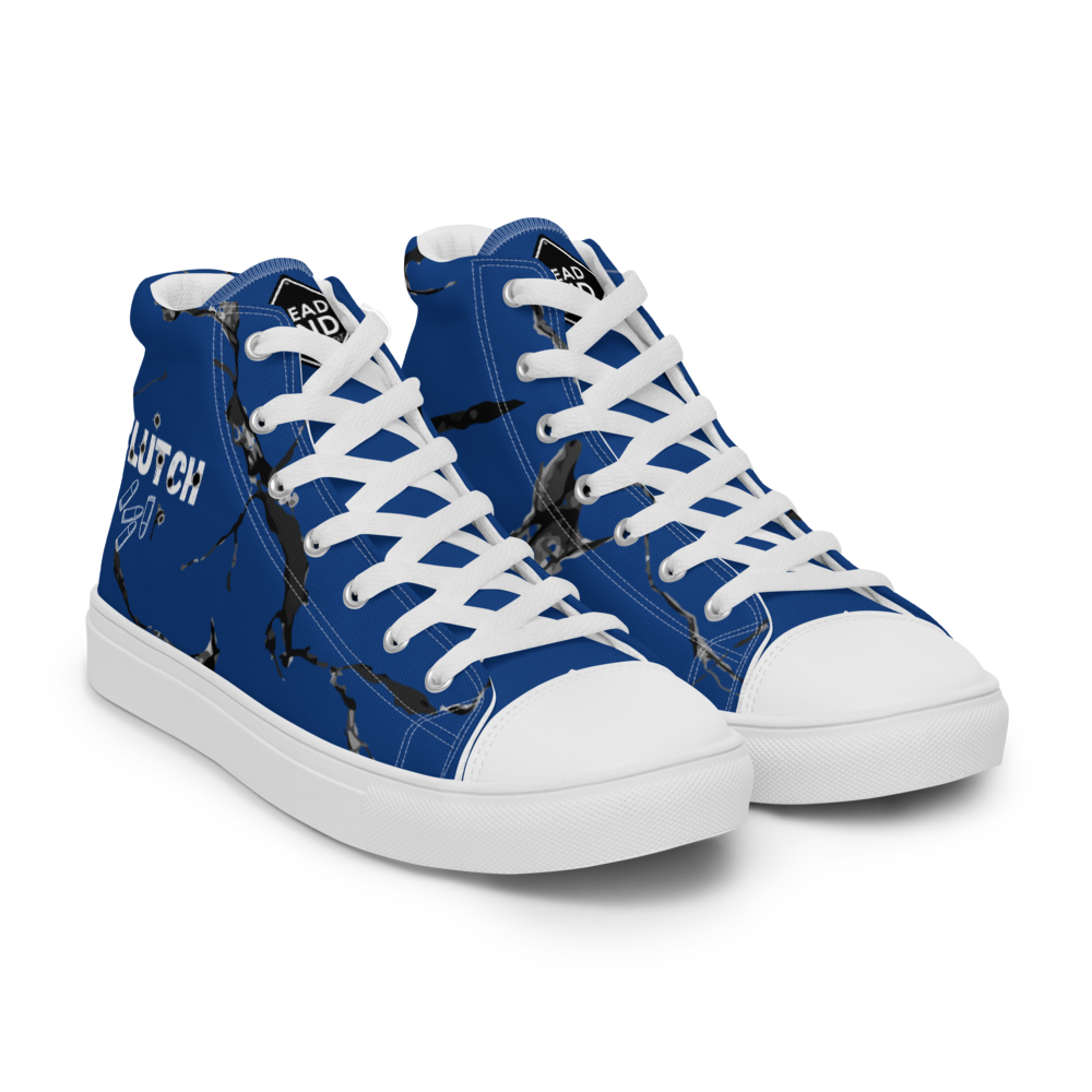 Men’s high top canvas shoes