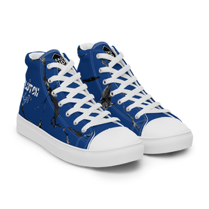 Men’s high top canvas shoes