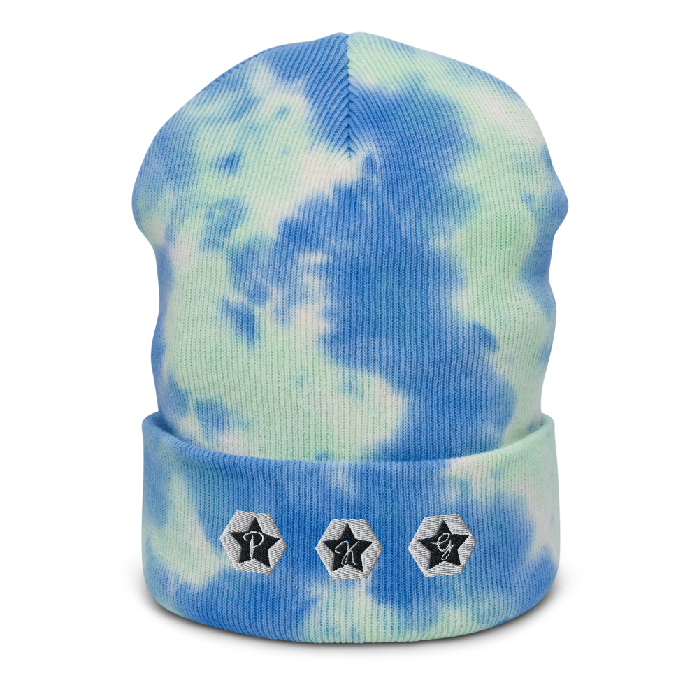 Tie-dye beanie