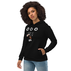 Women's eco fitted hoodie