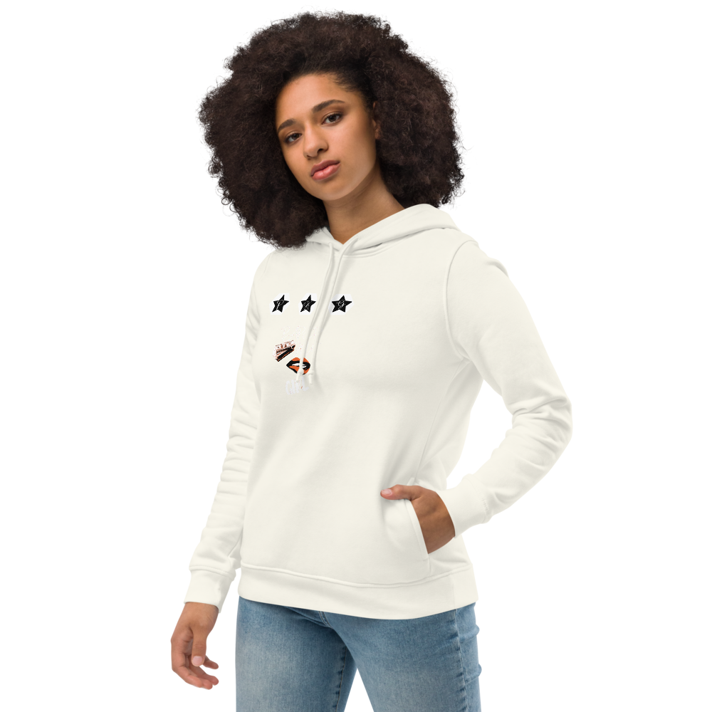 Women's eco fitted hoodie