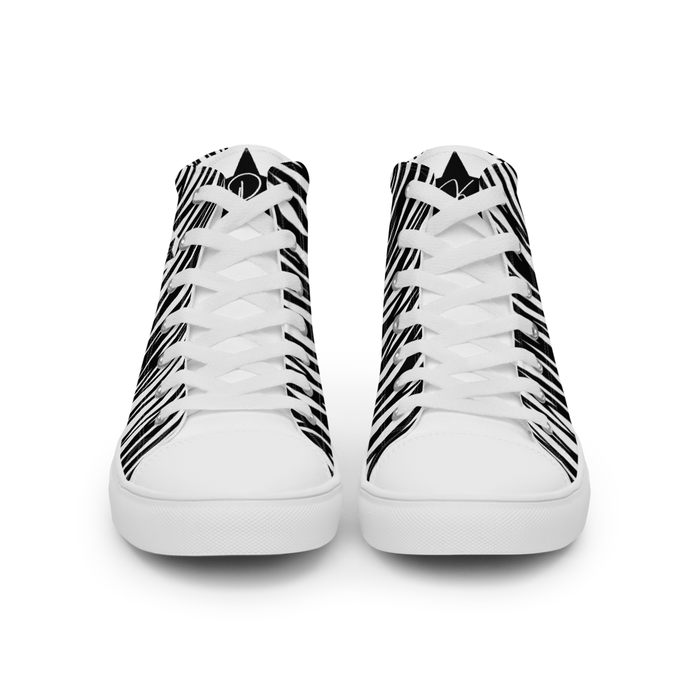 Women’s high top canvas shoes