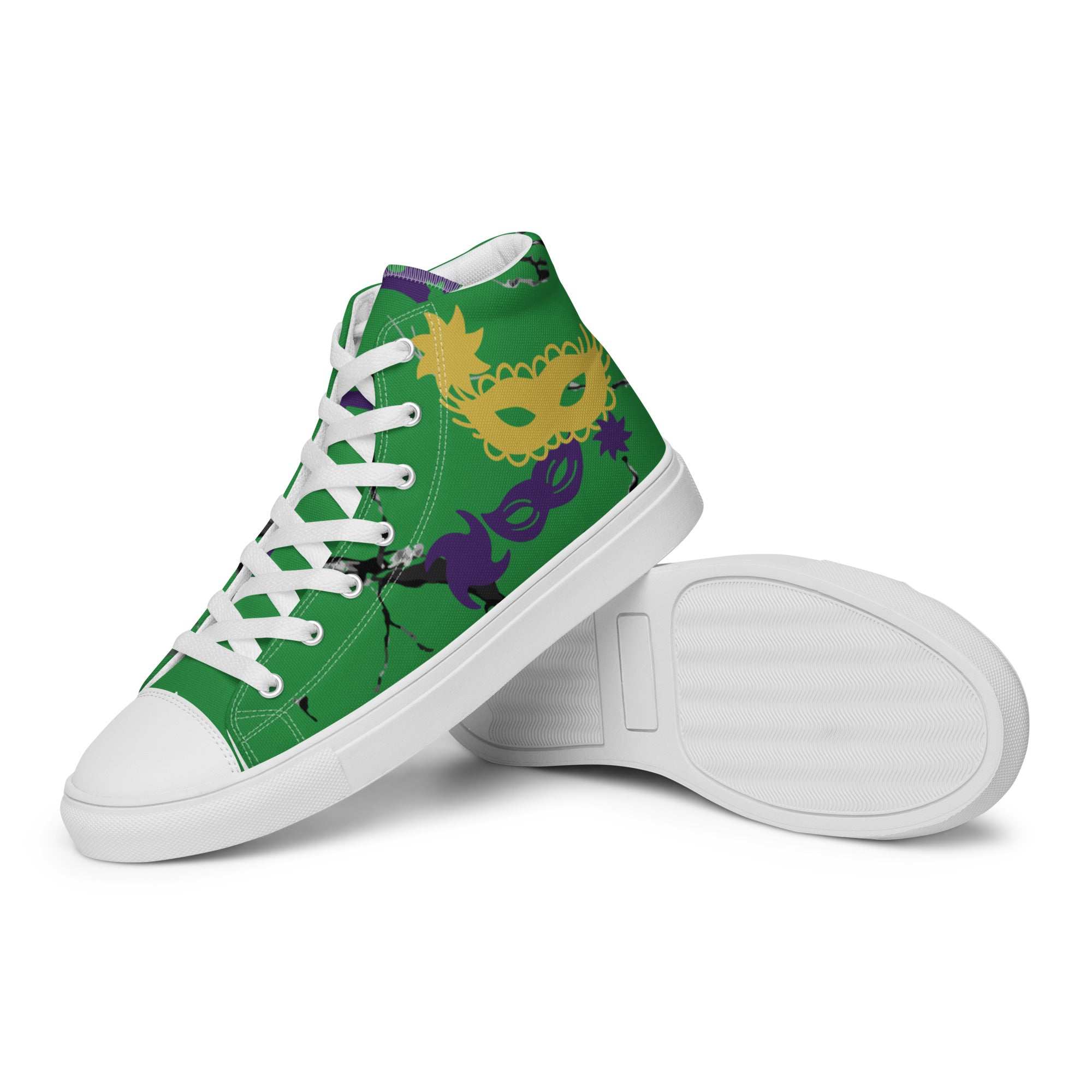 Women’s high top canvas shoes