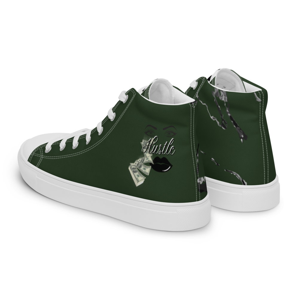 Women’s high top canvas shoes