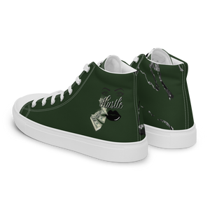 Women’s high top canvas shoes