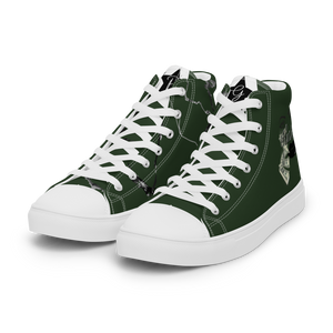 Women’s high top canvas shoes