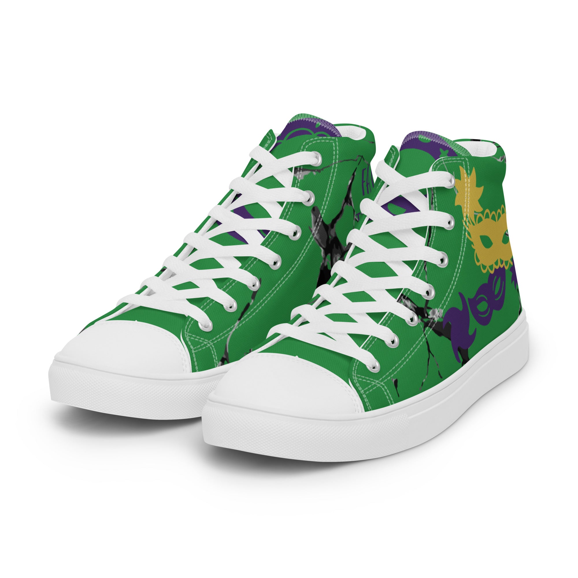 Women’s high top canvas shoes