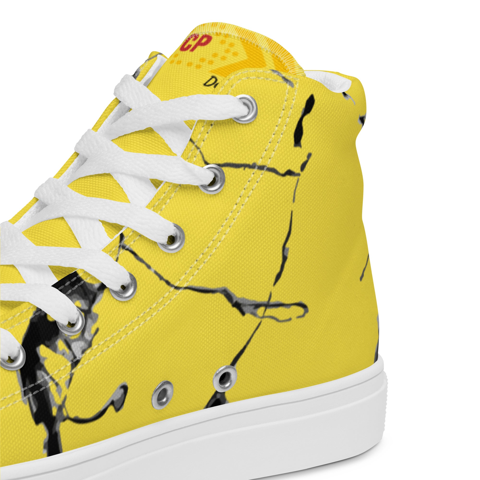 Women’s high top canvas shoes