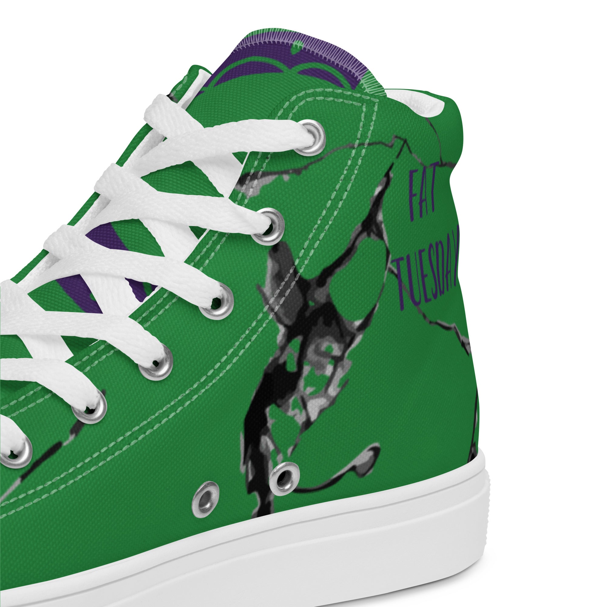 Women’s high top canvas shoes