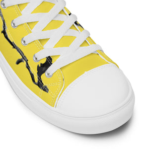 Women’s high top canvas shoes