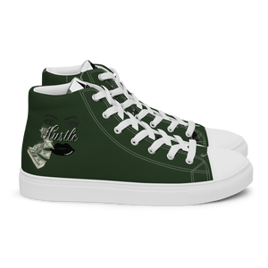 Women’s high top canvas shoes