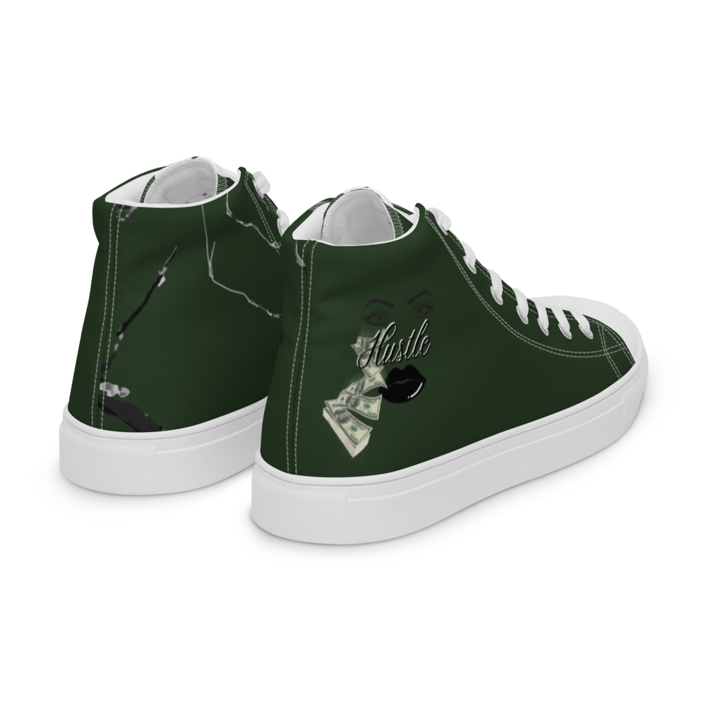 Women’s high top canvas shoes