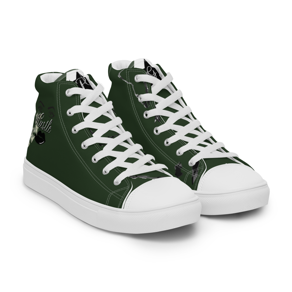 Women’s high top canvas shoes