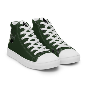 Women’s high top canvas shoes