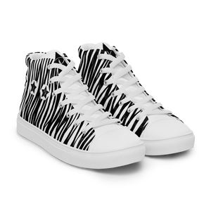 Women’s high top canvas shoes