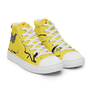 Women’s high top canvas shoes